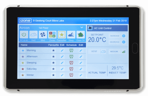 climate control tablet app