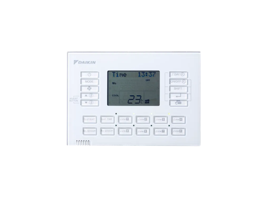 Wireless air conditioning temperature sensors