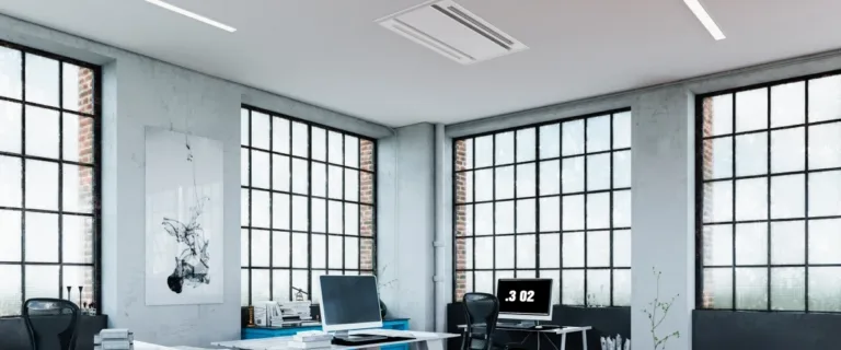 Commercial evaporative air conditioning